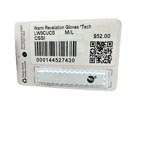 Lululemon Revelation Tech Gloves ~ Wool Blend~Tech friendly fingers ~ size M/L - Picture 7 of 10